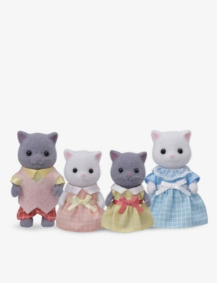 Sylvanian Families Persian Cat Family play set, UK version