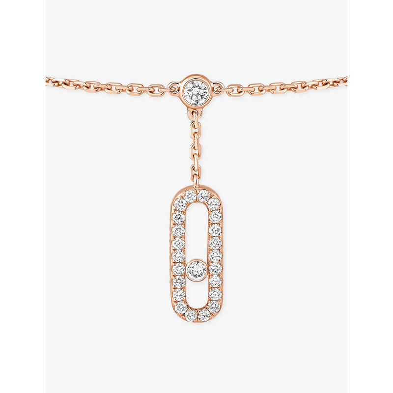 Messika rose gold diamond anklet 0.35ct - British product