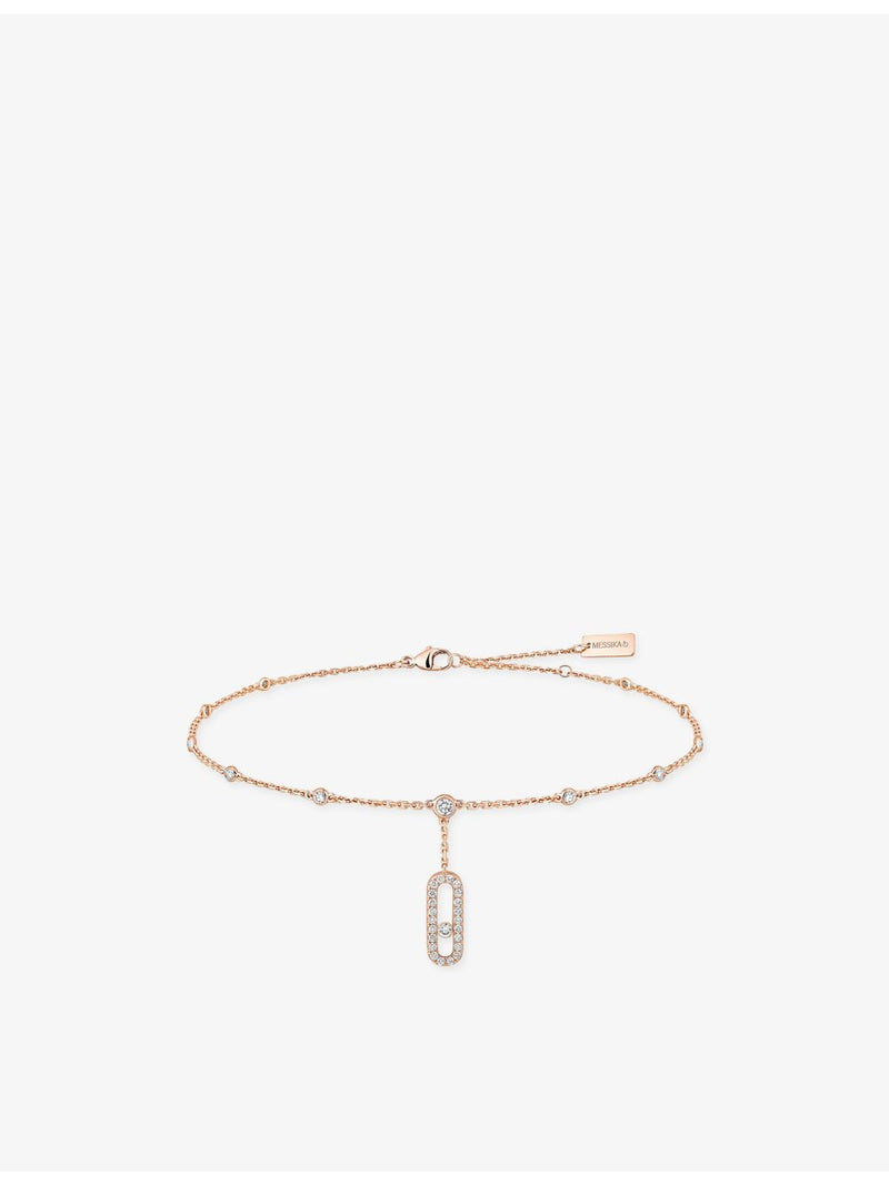 Messika rose gold diamond anklet 0.35ct - British product