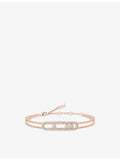 Messika Move rose-gold diamond bracelet 18ct - British product