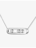 Messika Move Pavé diamond necklace 42cm (British brand)