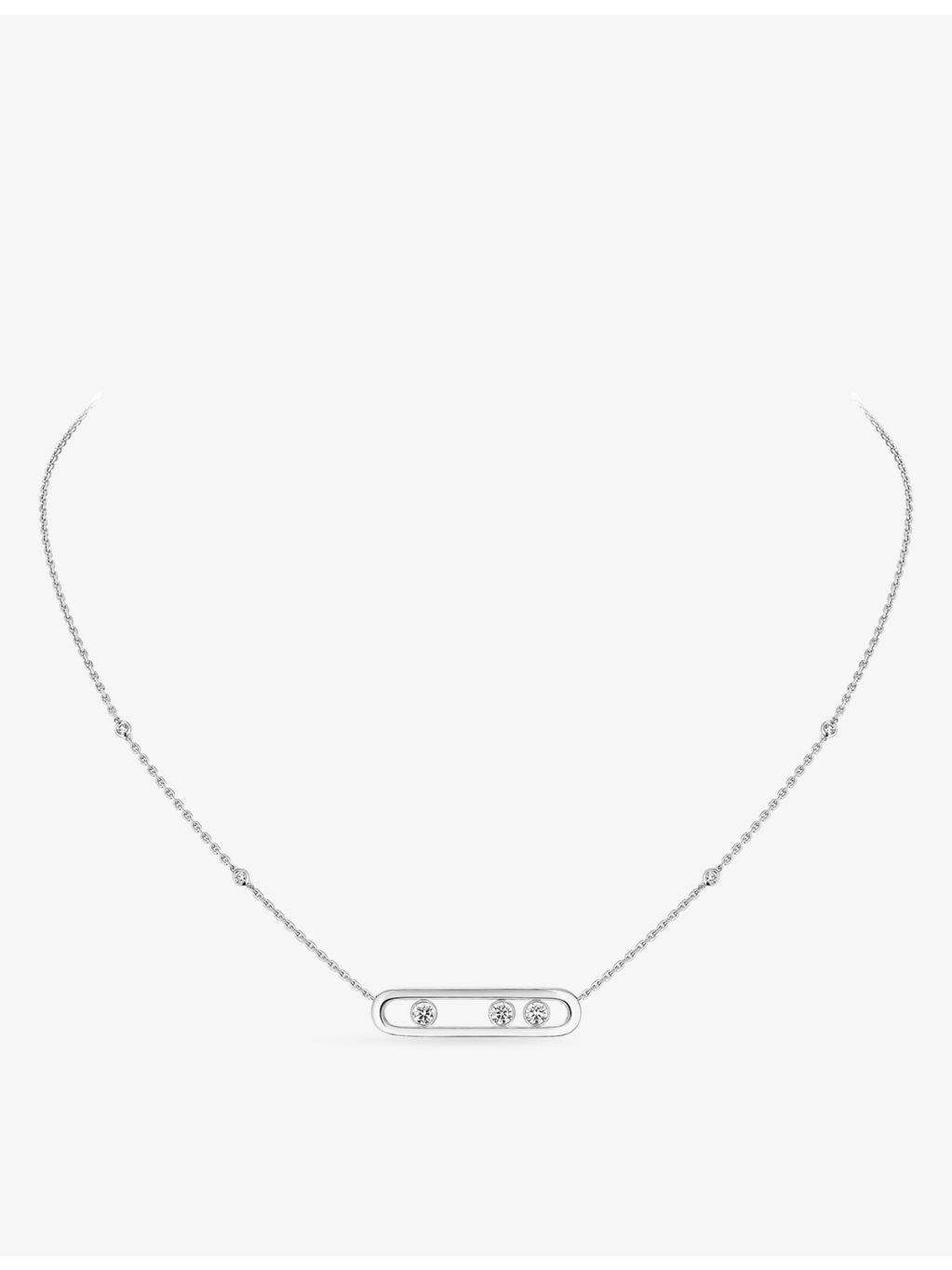 Messika Move Pavé diamond necklace 42cm (British brand)