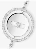 Messika 18ct white gold diamond bracelet, imported from the UK
