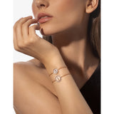 Messika Lucky Move rose-gold diamond bracelet, UK version