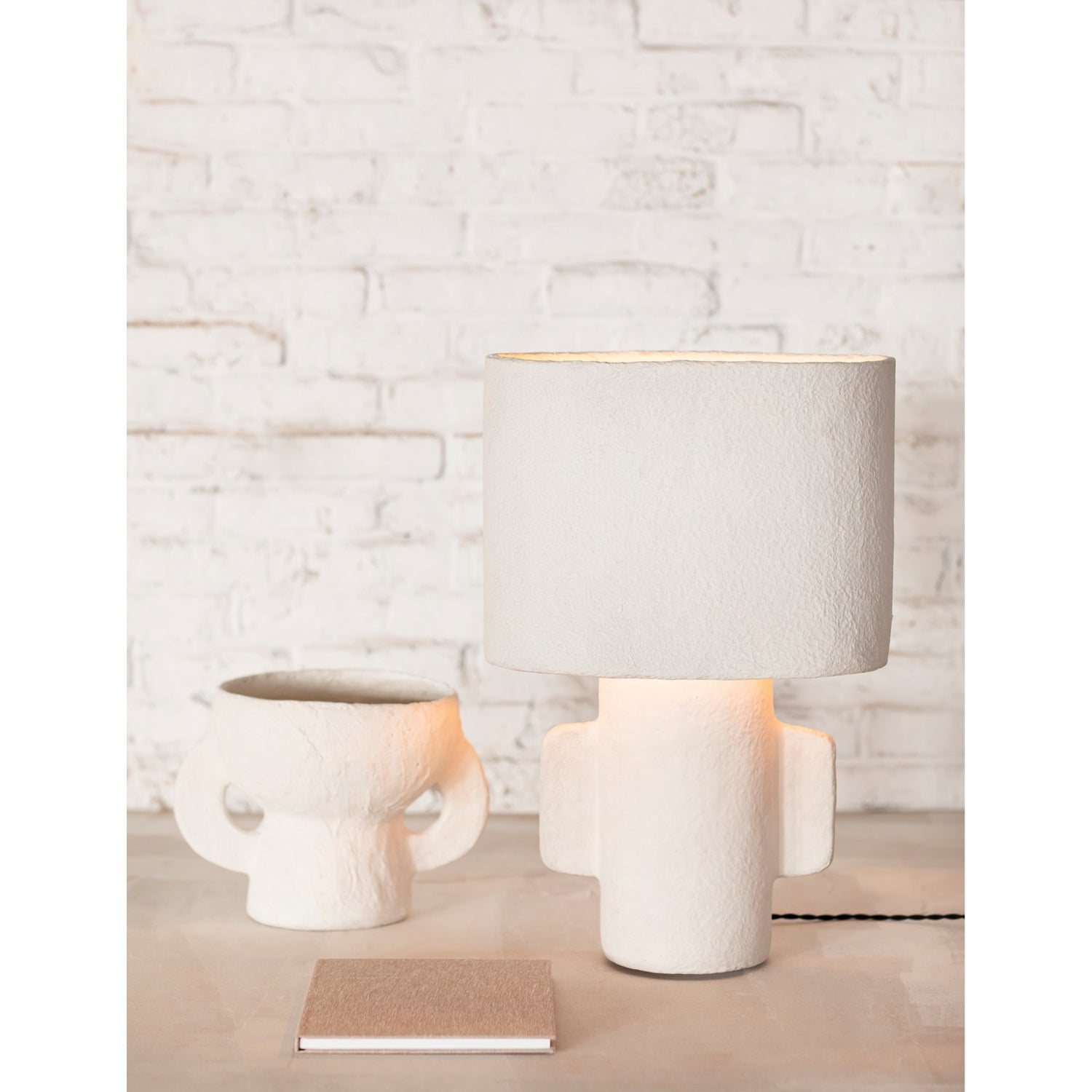Serax Earth papier-mâché vase 23cm - British product