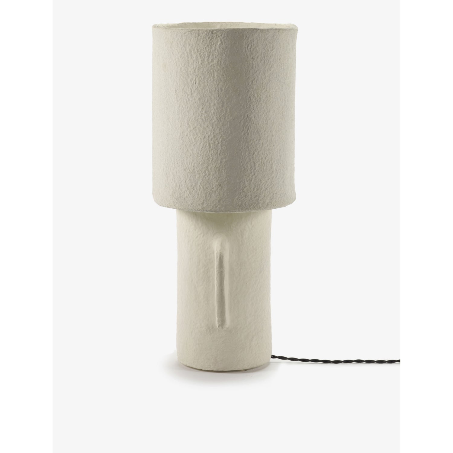 Serax Earth papier-mâché lamp 54cm, imported from the UK