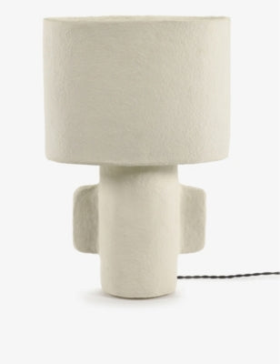 Serax Earth papier-mâché lamp 54cm, imported from the UK