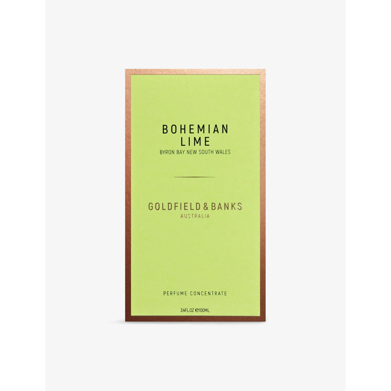 Goldfield & Banks Bohemian Lime perfume concentrate 100ml - British product