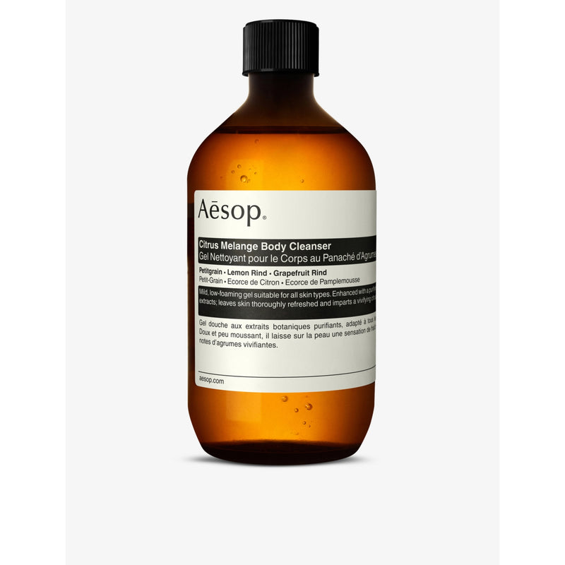 Aesop Citrus Melange body cleanser, imported from the UK