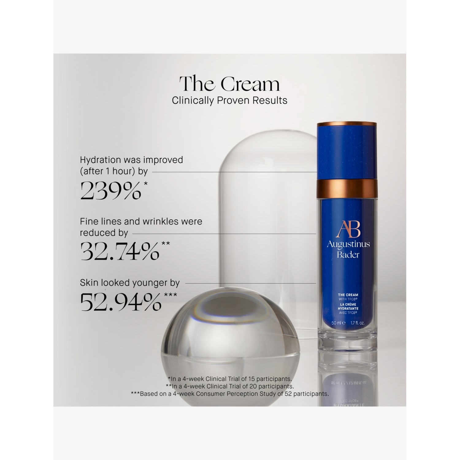 Augustinus Bader The Cream PPC cellular renewal cream 50ml, UK version