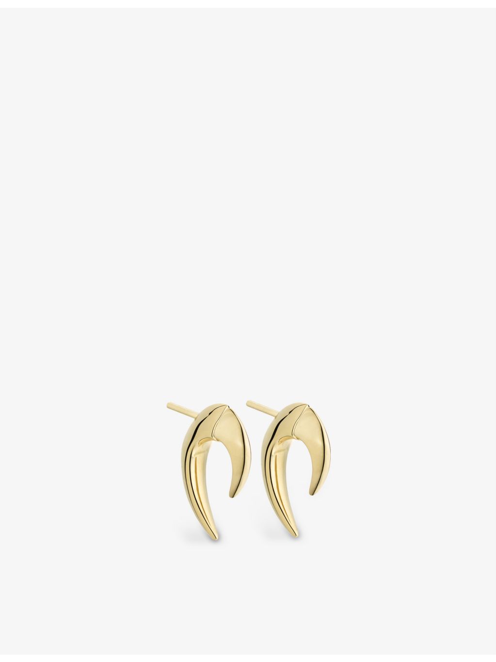 Shaun Leane Talon mini yellow gold-plated vermeil silver earrings - British product