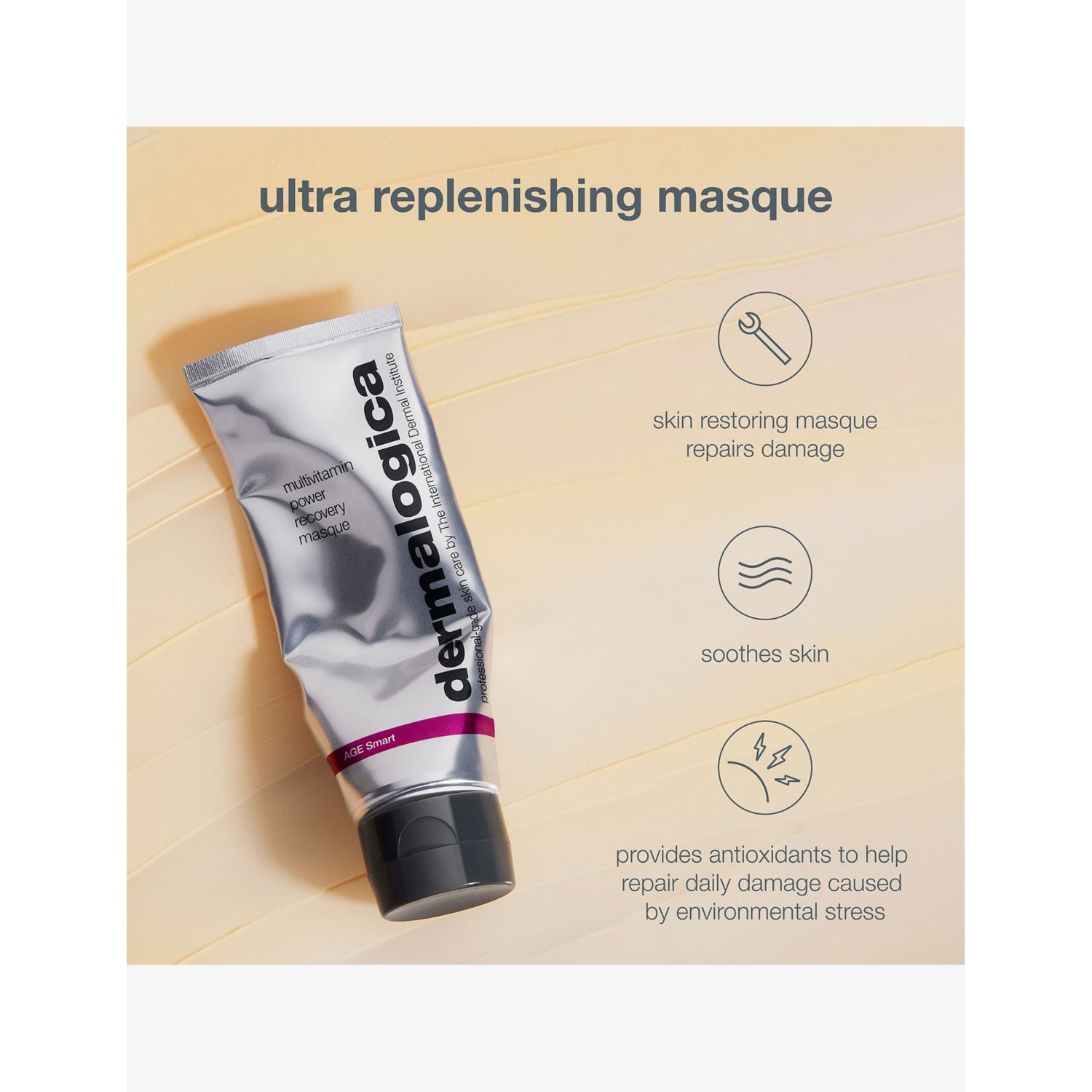 Dermalogica MultiVitamin Power Recovery masque 15ml, imported from the UK