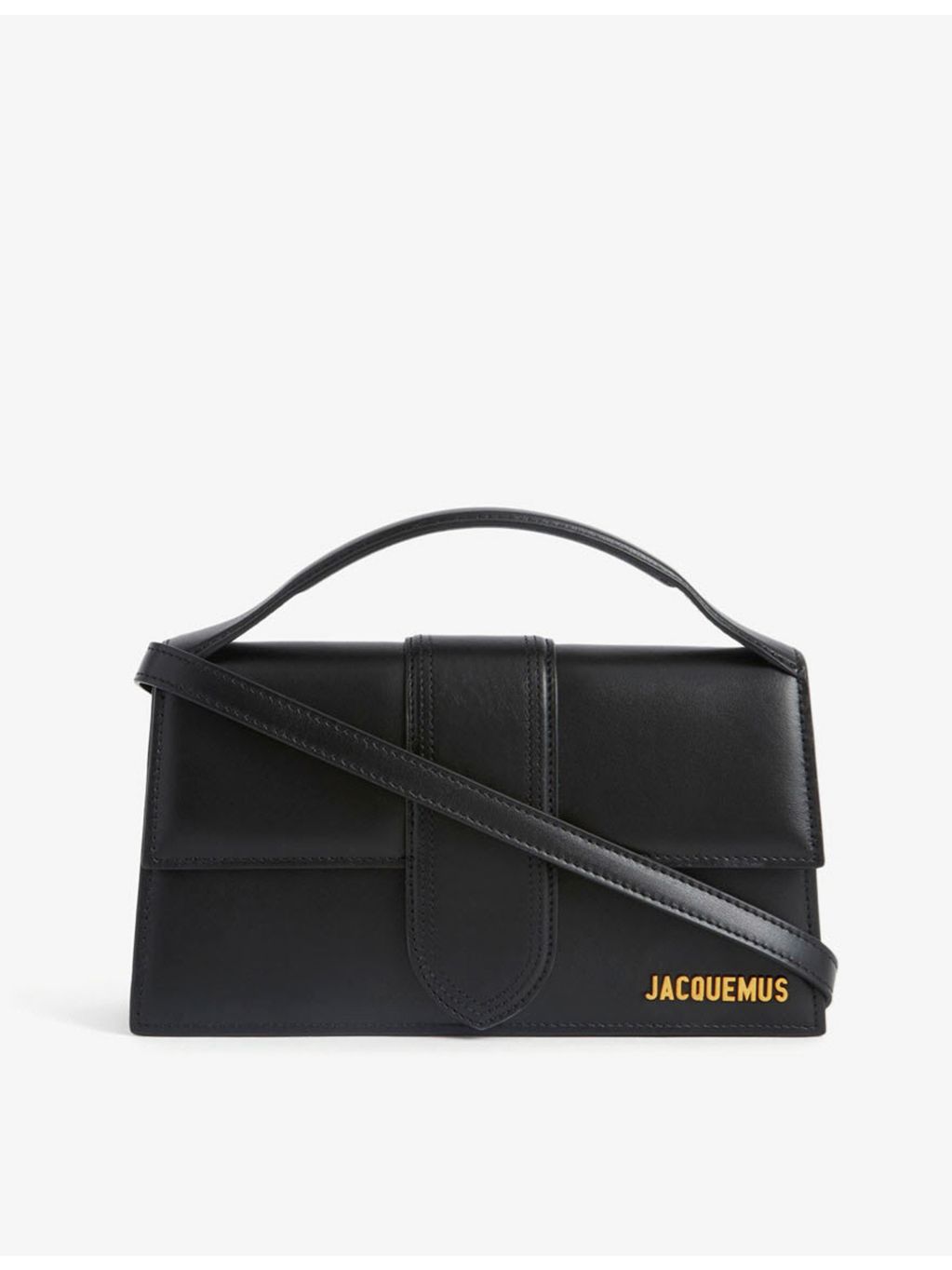 Jacquemus Le Grand Bambino leather top handle bag - British product