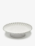 Serax Inku stoneware cake stand 24cm (British brand)