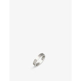 Cartier LOVE wedding band 18ct white gold diamonds 4mm, UK version