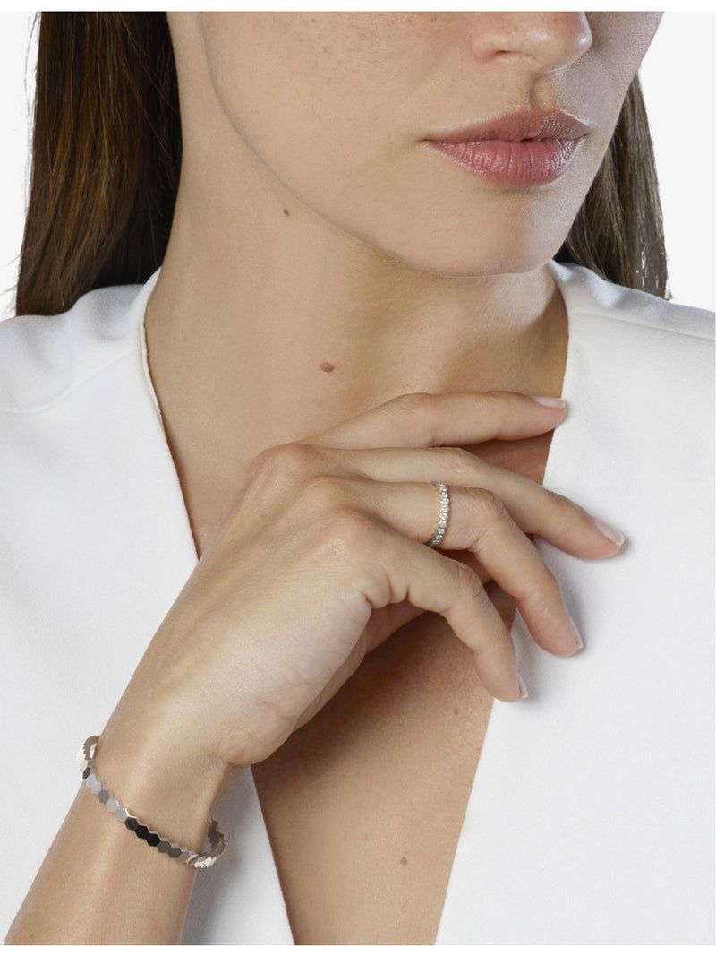 Chaumet Bee de Chaumet 18ct white gold bangle, UK version