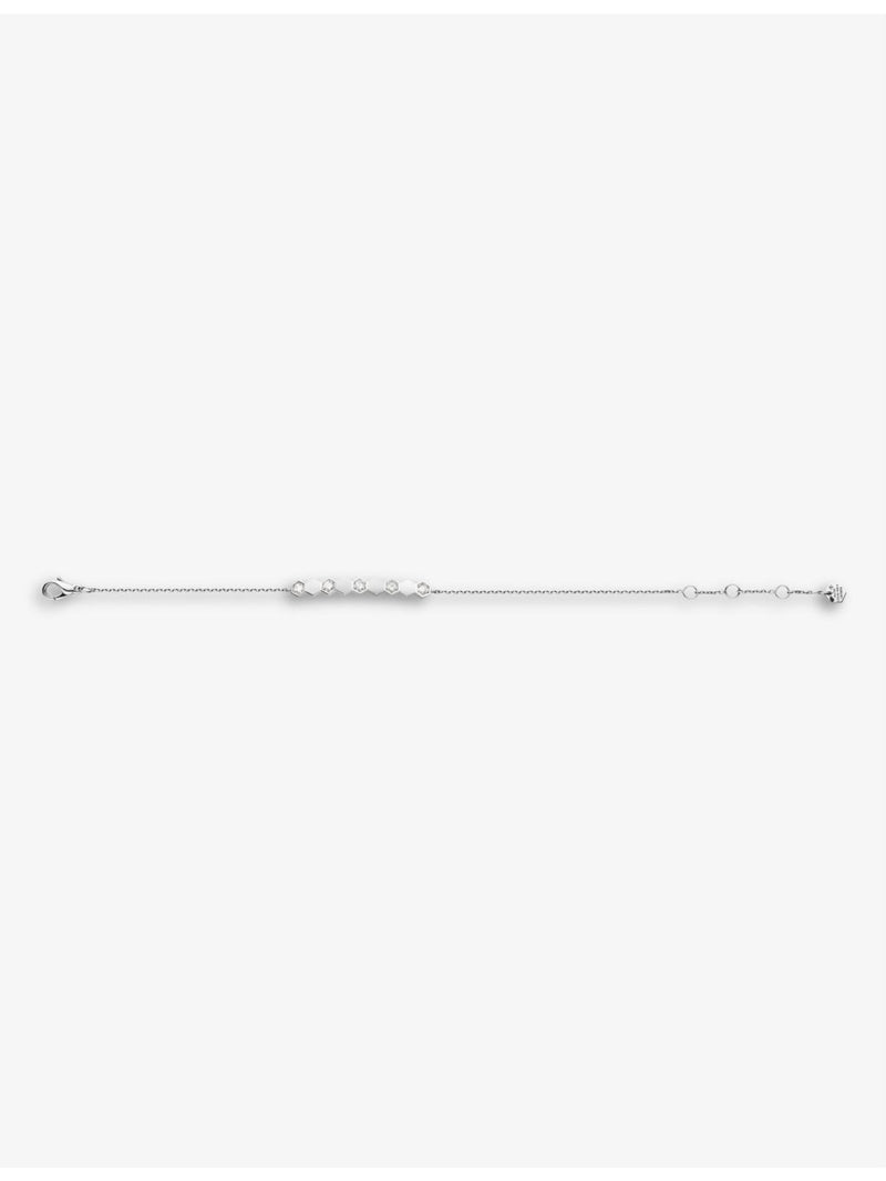 Chaumet 18ct white gold diamond bracelet, imported from the UK