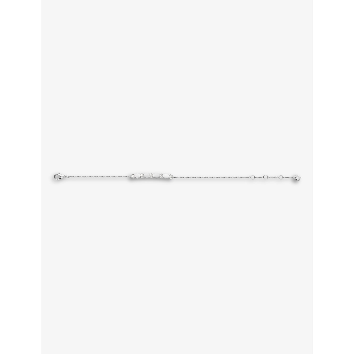 Chaumet 18ct white gold diamond bracelet, imported from the UK