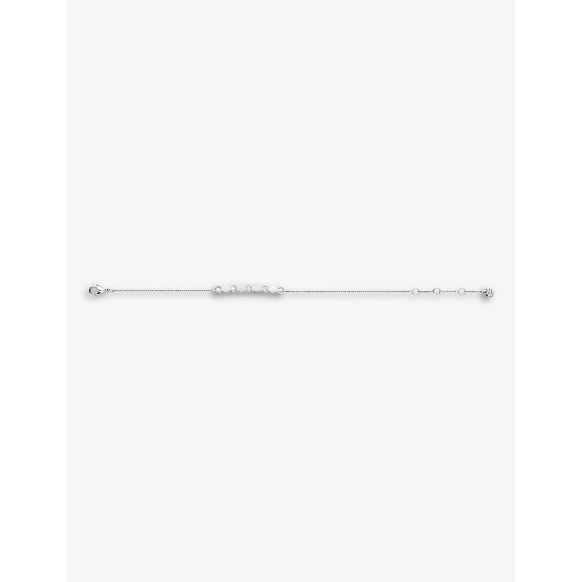 Chaumet 18ct white gold diamond bracelet, imported from the UK