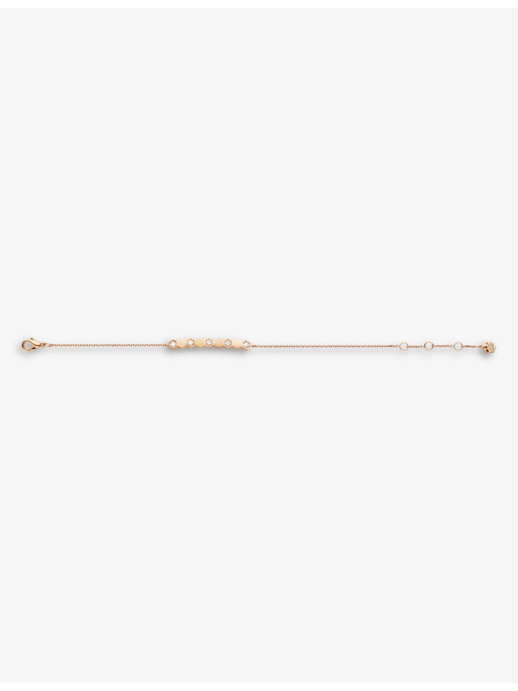 Chaumet bee bracelet 18ct rose gold diamond 17cm - British product