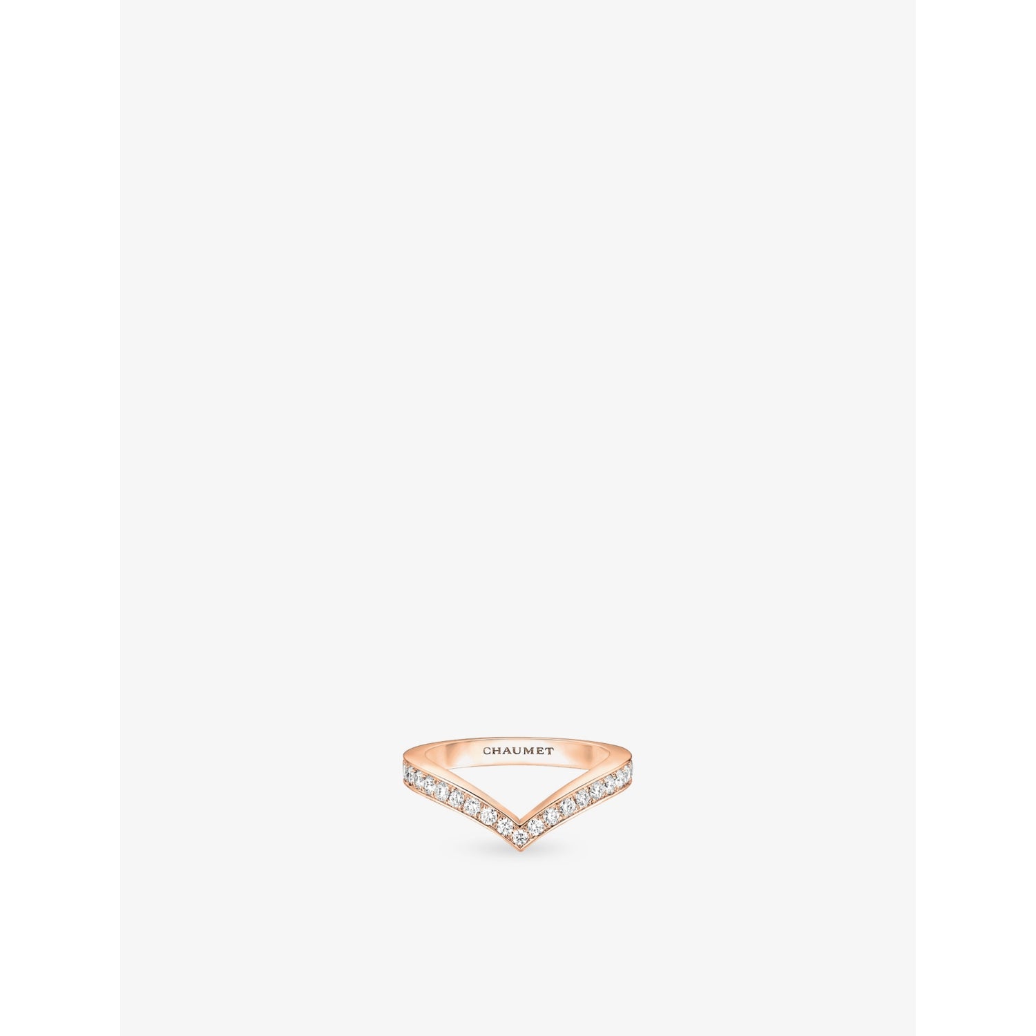 Joséphine Aigrette 18ct rose-gold and diamond ring - PINK GOLD - 53mm
