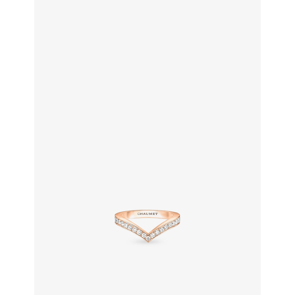 Joséphine Aigrette 18ct rose-gold and diamond ring - PINK GOLD - 53mm