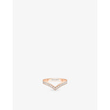 Joséphine Aigrette 18ct rose-gold and diamond ring - PINK GOLD - 53mm
