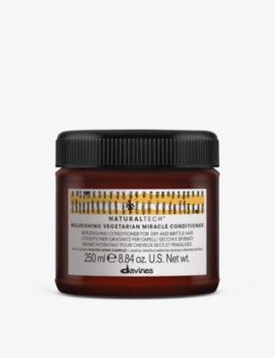 Davines Naturaltech nourishing vegetarian miracle conditioner 250ml, imported from the UK