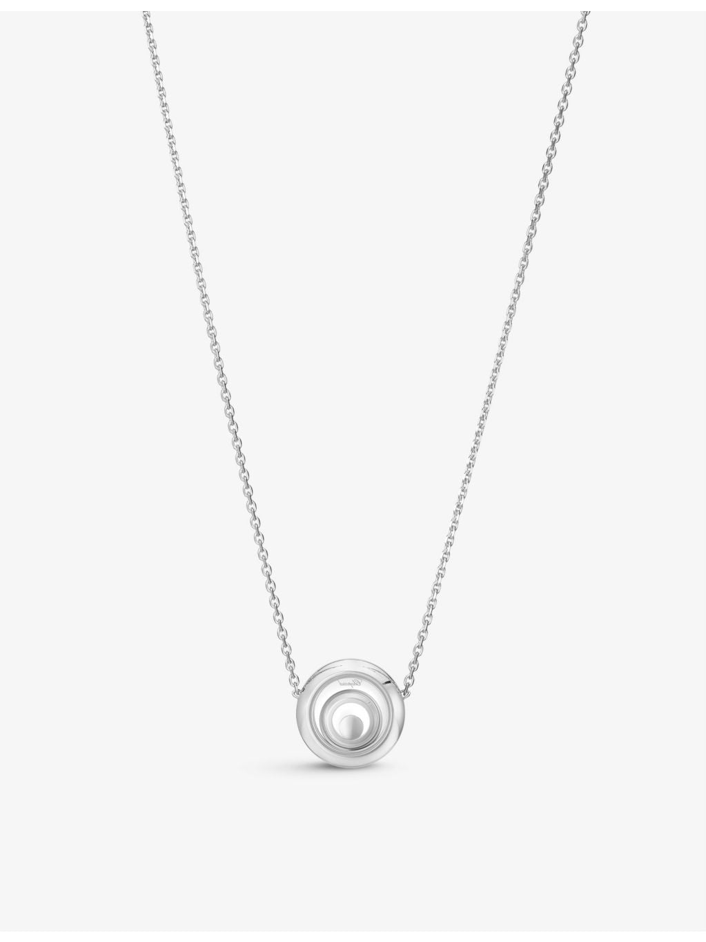 Chopard 18ct white-gold diamond necklace 0.38ct, UK version