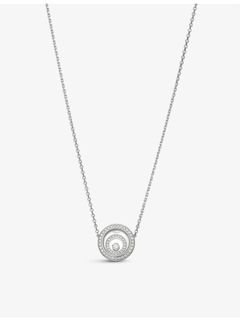 Chopard 18ct white-gold diamond necklace 0.38ct, UK version