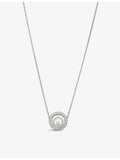 Chopard 18ct white-gold diamond necklace 0.38ct, UK version