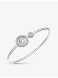 Chopard Happy Spirit diamond bangle in 18ct white gold (British brand)