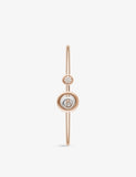 Chopard Happy Spirit 18ct Rose Gold and White Gold Diamond Bangle