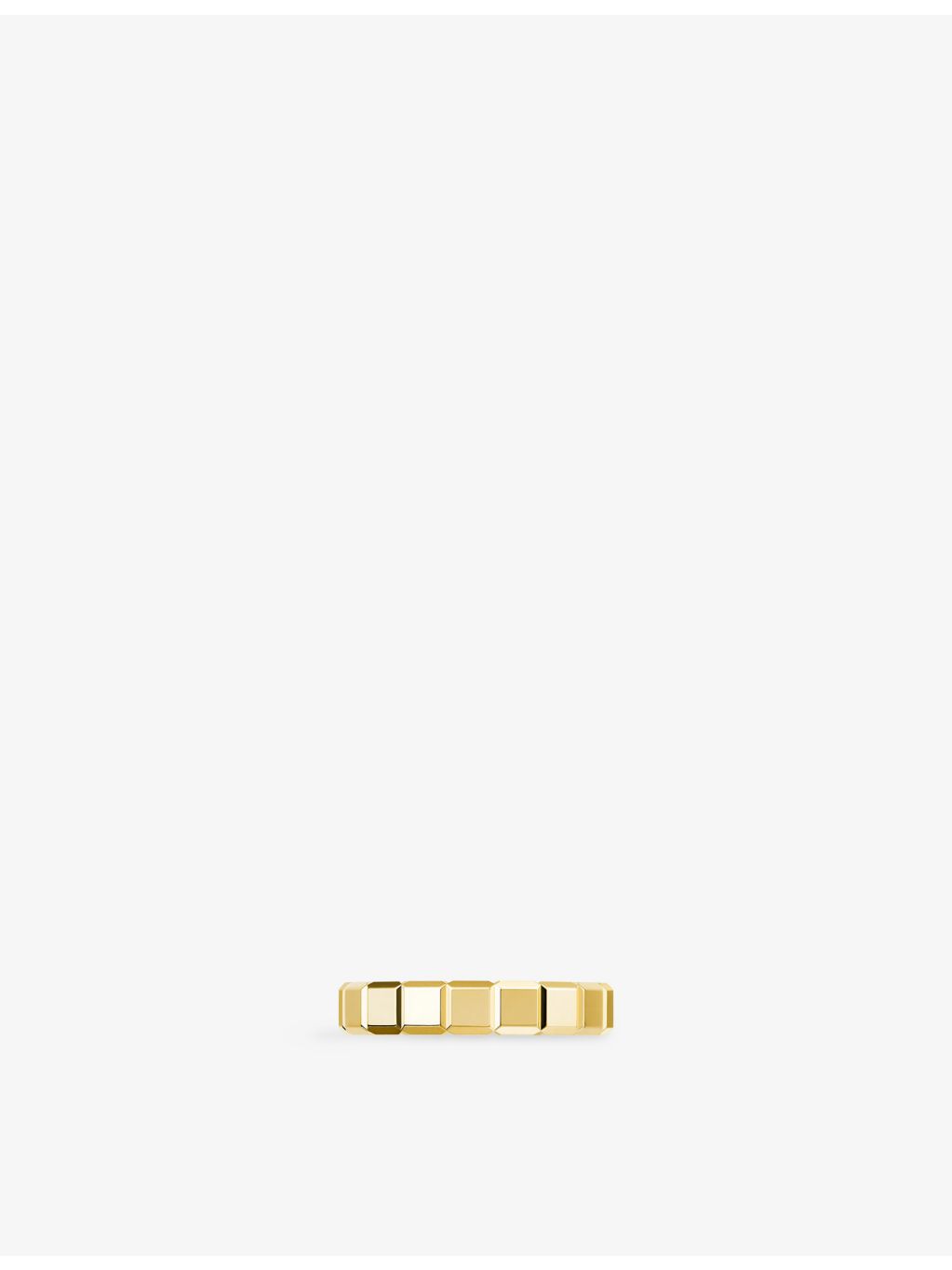 Chopard Ice Cube Pure ring in 18-carat gold, imported from the UK