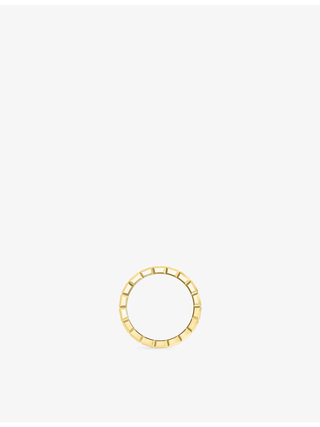 Chopard Ice Cube Pure ring in 18-carat gold, imported from the UK