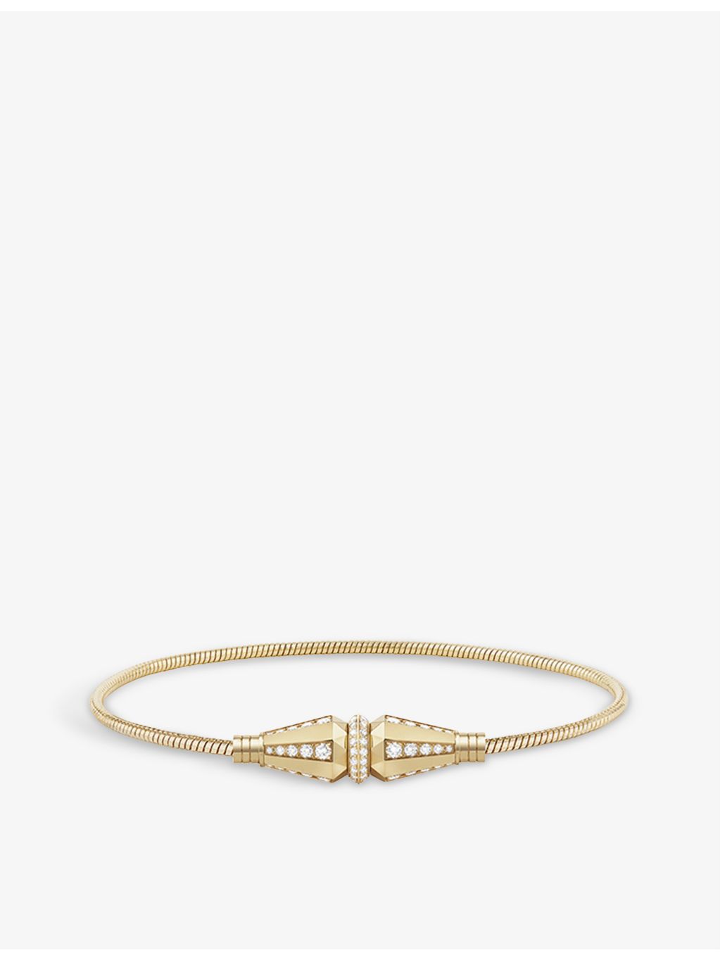 Boucheron 1.04ct diamond bracelet in 18ct yellow gold, UK version