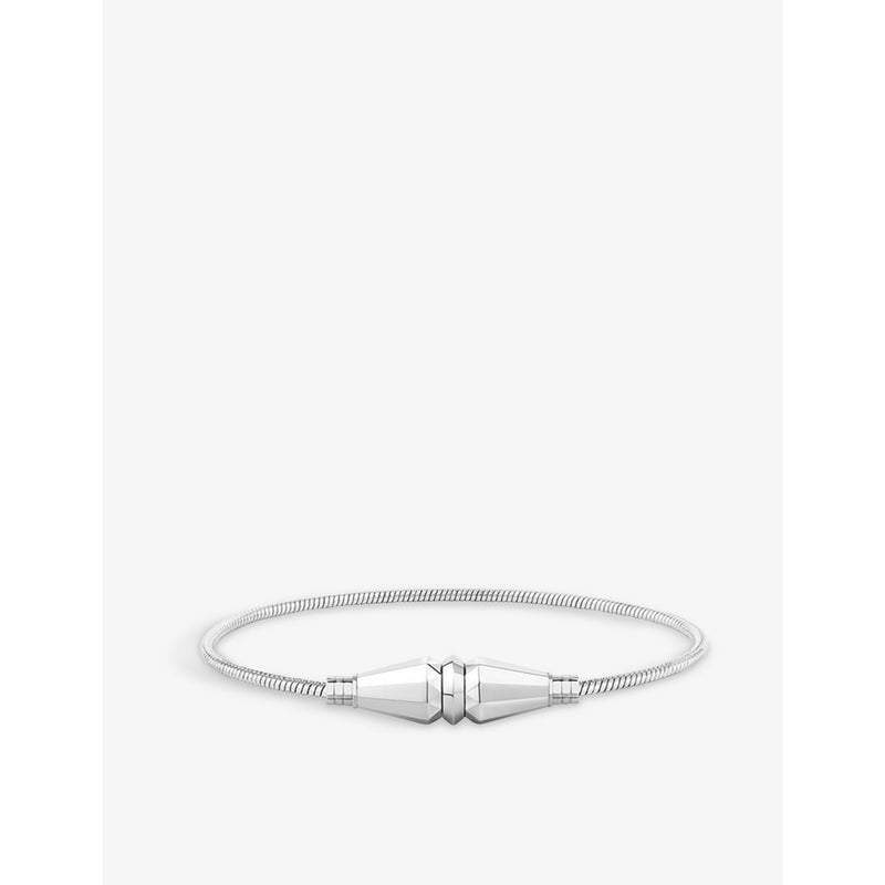 Jack de Boucheron single 18ct white-gold bracelet - 16cm