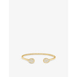 Boucheron Serpent Bohème 18ct gold diamond bangle - British product