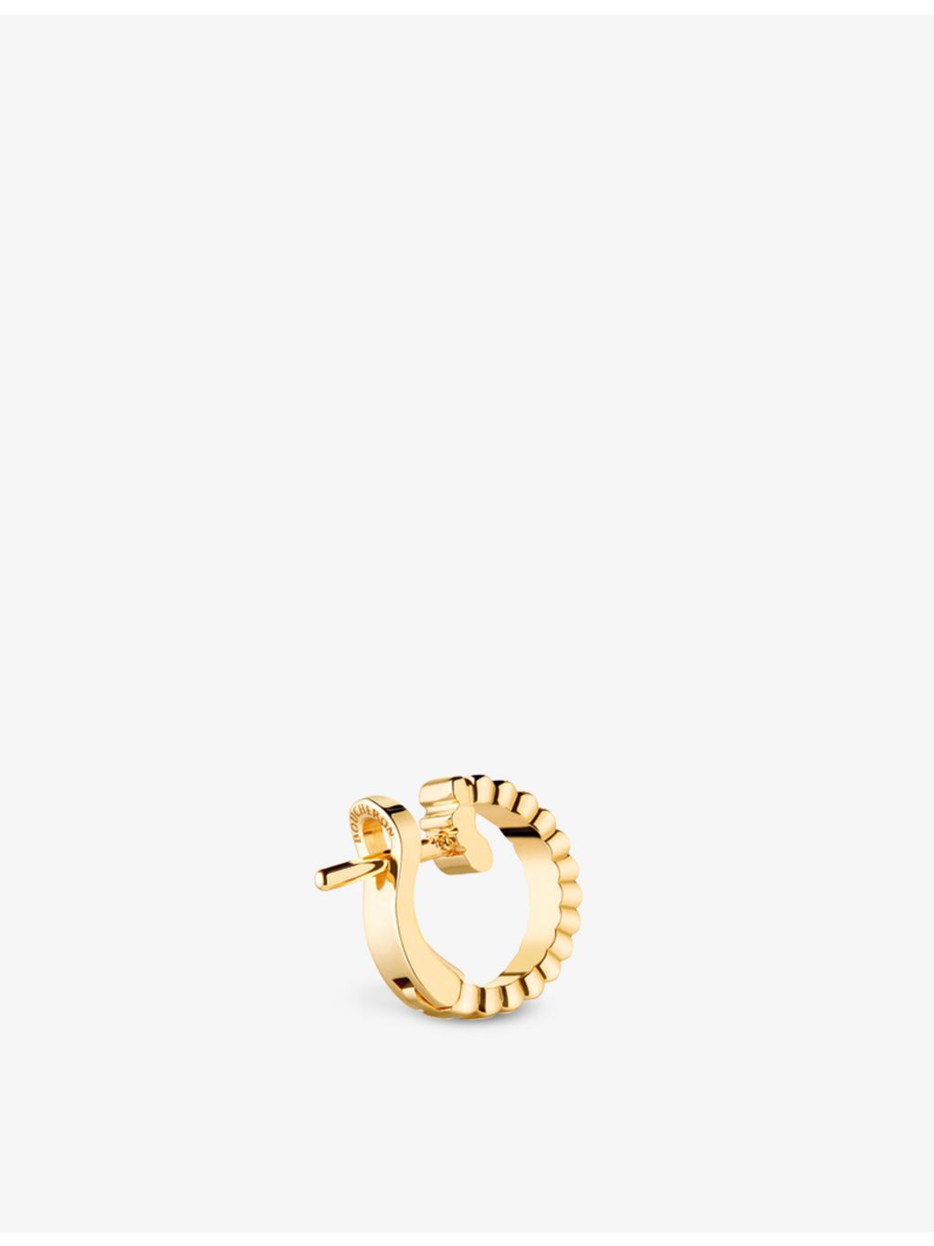 Boucheron Quatre single 18ct gold clip-on earring 13mm - British product