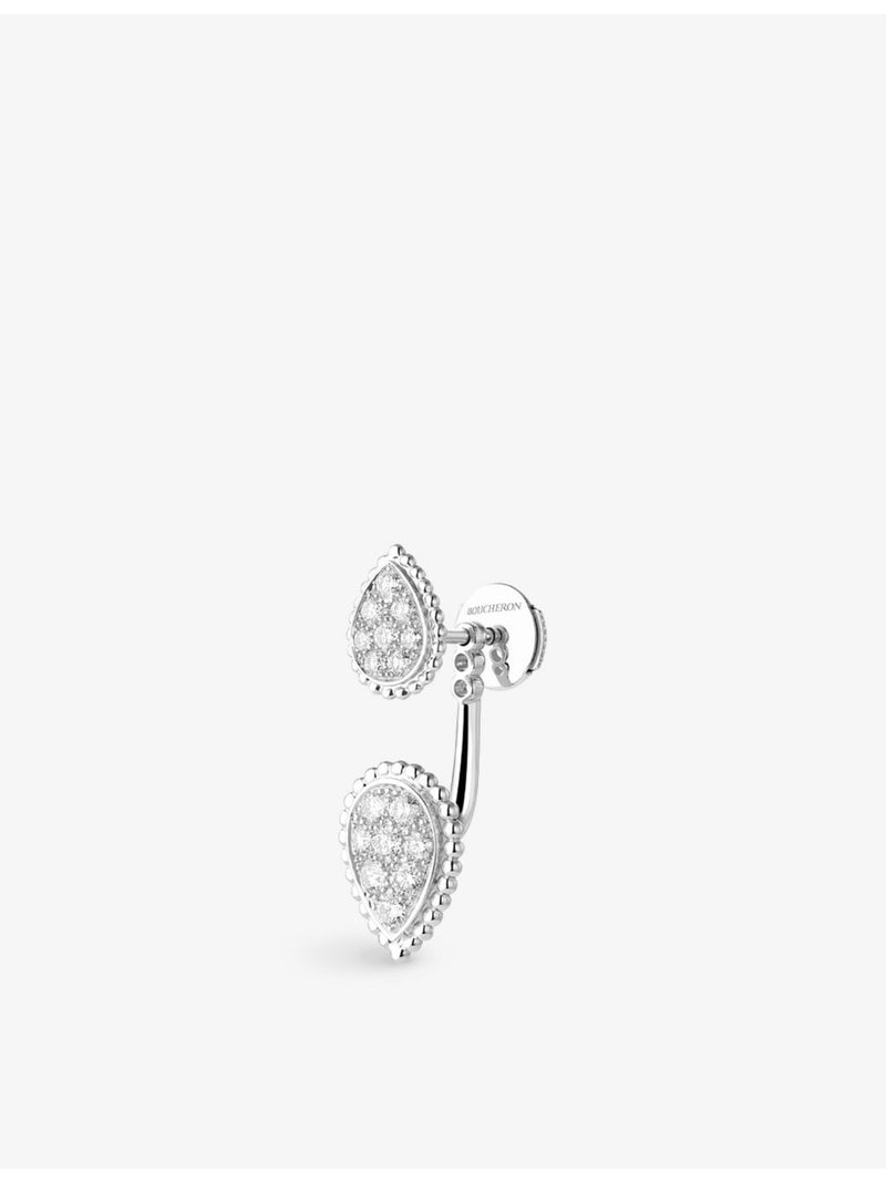 Boucheron Serpent Bohème 0.49ct diamond single earring, UK version