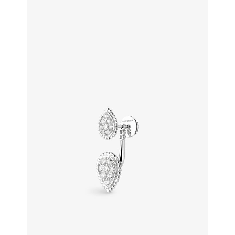 Boucheron Serpent Bohème 0.49ct diamond single earring, UK version