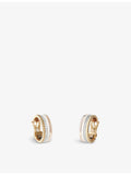Boucheron Quatre White Edition hoop earrings 0.36ct diamond, imported from the UK