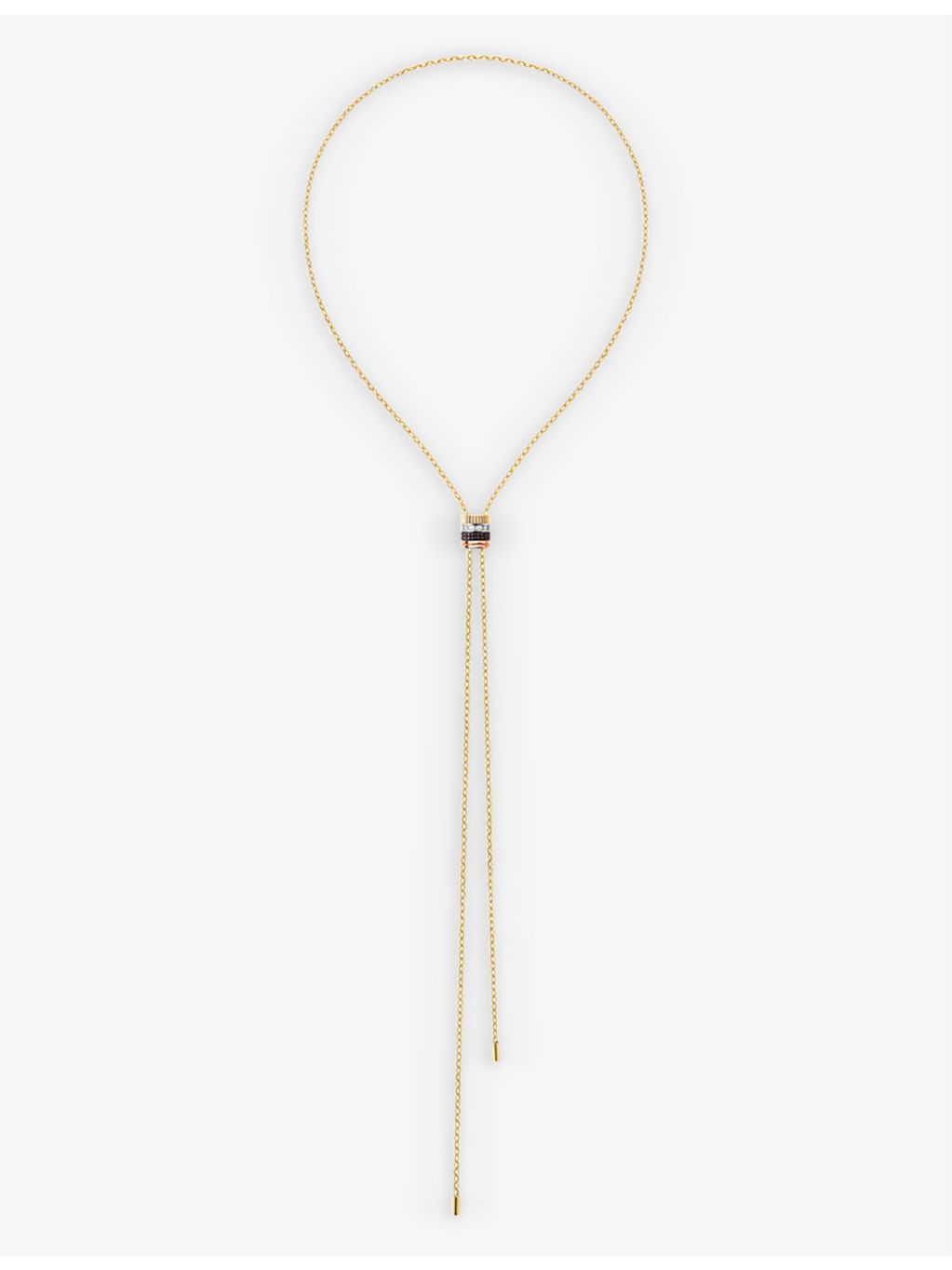 Boucheron Quatre Classique gold and diamond necklace 75cm (British brand)