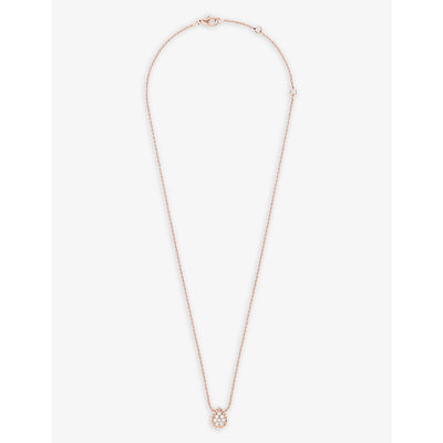 selfridges Boucheron Serpent Bohème 18ct Rose-Gold 0.14ct Diamond Pendant Necklace- Buy online at McGrocer