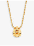 Boucheron Serpent Bohème XS diamond pendant necklace 18ct yellow gold (British brand)