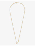 Boucheron Serpent Bohème 18ct yellow gold nacre blanche necklace - British product
