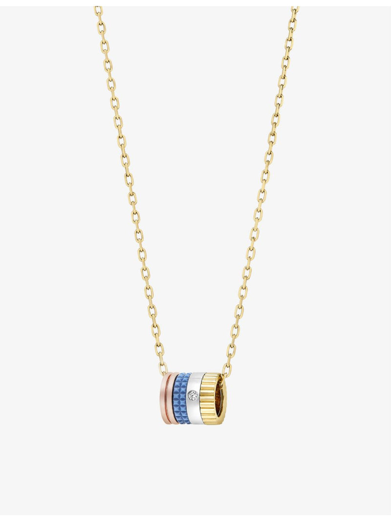 Boucheron Quatre Blue Edition pendant necklace 45 cm, imported from the UK