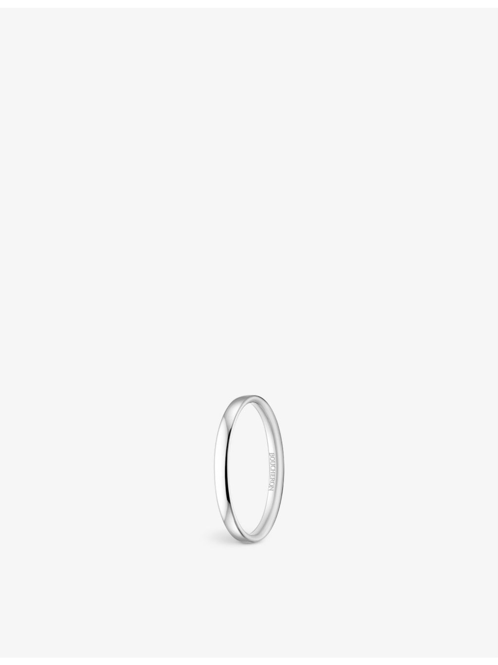 Boucheron Epure platinum 950 wedding ring, UK version