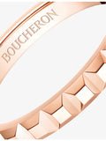 Boucheron Quatre Clou de Paris 18ct rose-gold ring, imported from the UK