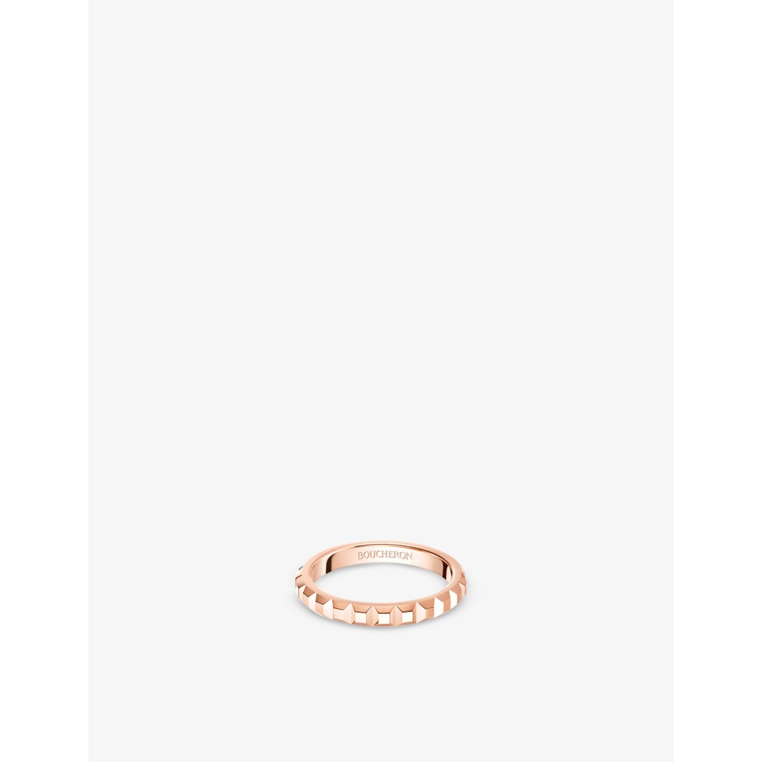 Quatre Clou de Paris 18ct rose-gold ring - 53mm